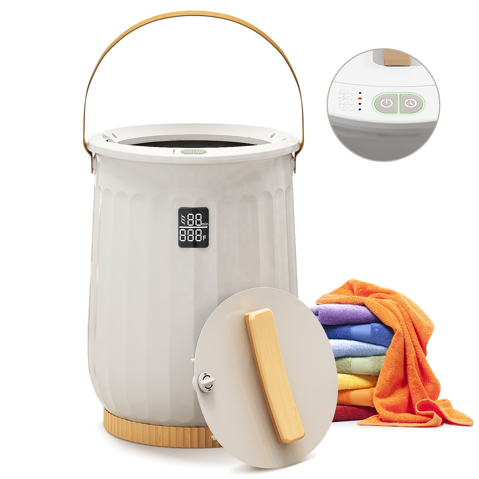 20L Towel Warmer Bucket with T - Spa & Wellness Hotel Fitak * * * * ulasan dan harga