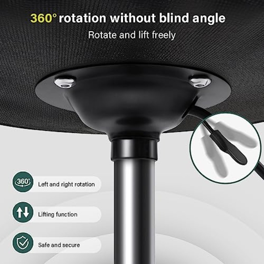 Square Swivel Stool with Wheel - Spa & Wellness Hotel Fitak * * * * ulasan dan harga
