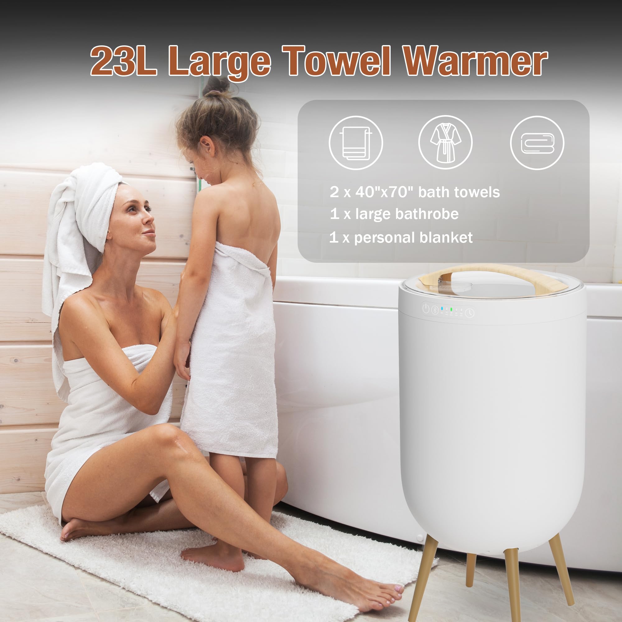 Luxury Spa Towel Warmer Bucket - Spa & Wellness Hotel Fitak * * * * ulasan dan harga