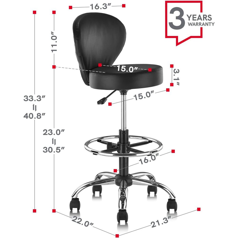 Set of 4 PVC Leather Swivel St - Spa & Wellness Hotel Fitak * * * * ulasan dan harga