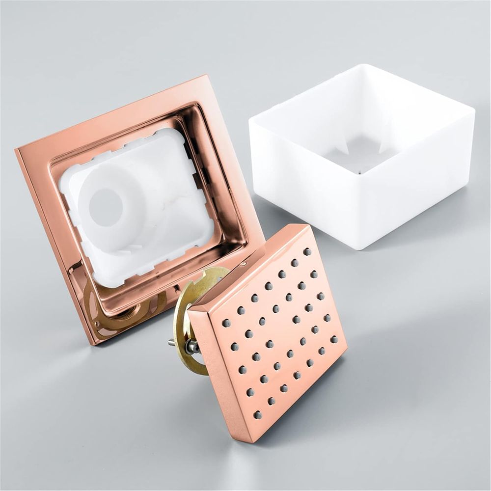 4-Piece Solid Brass Square Sho - Spa & Wellness Hotel Fitak * * * * ulasan dan harga