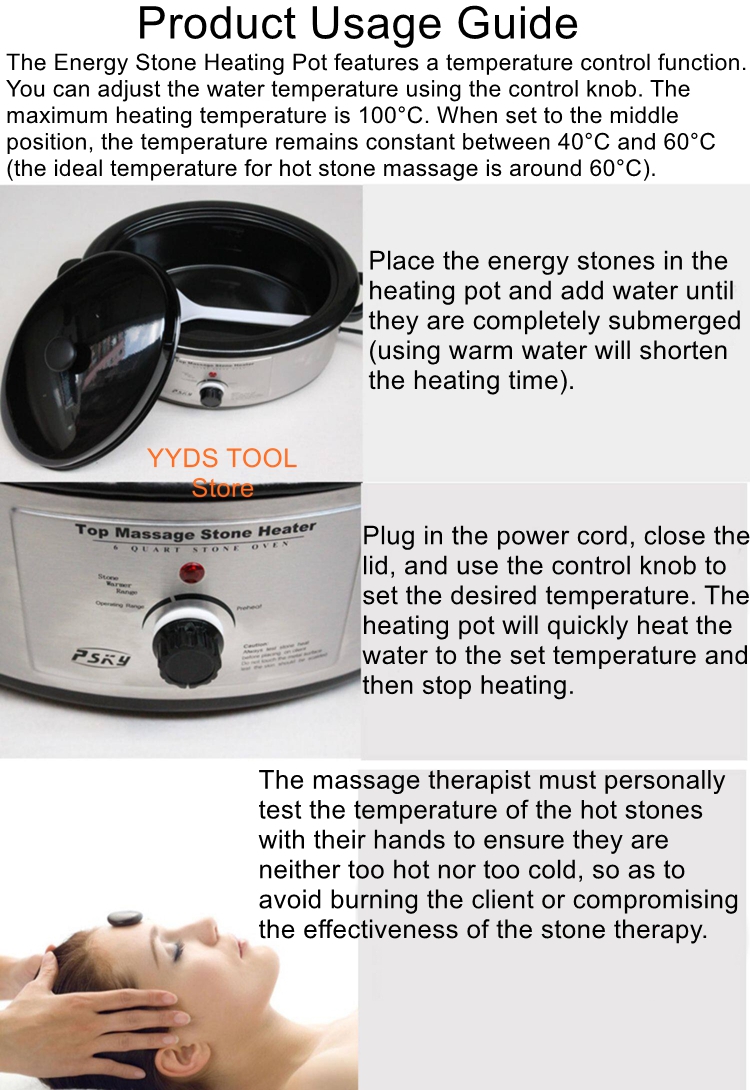 SPA Energy Stone Heater, Welln - Spa Wellness Beauty ulasan dan harga